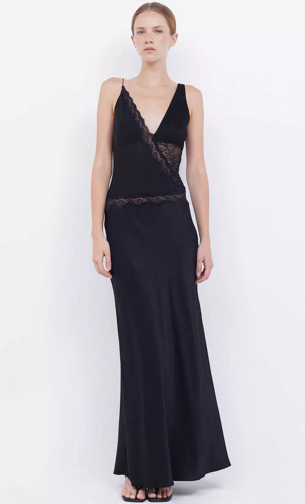 Women BEC + BRIDGE Gowns-Abrielle Lace Maxi Dress