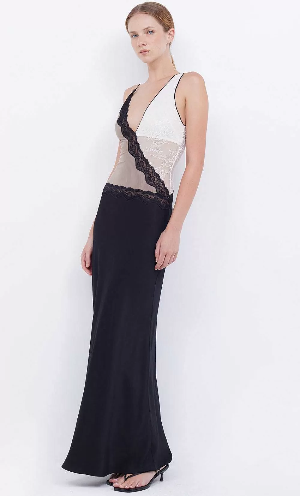 Women BEC + BRIDGE Gowns-Abrielle Lace Maxi Dress