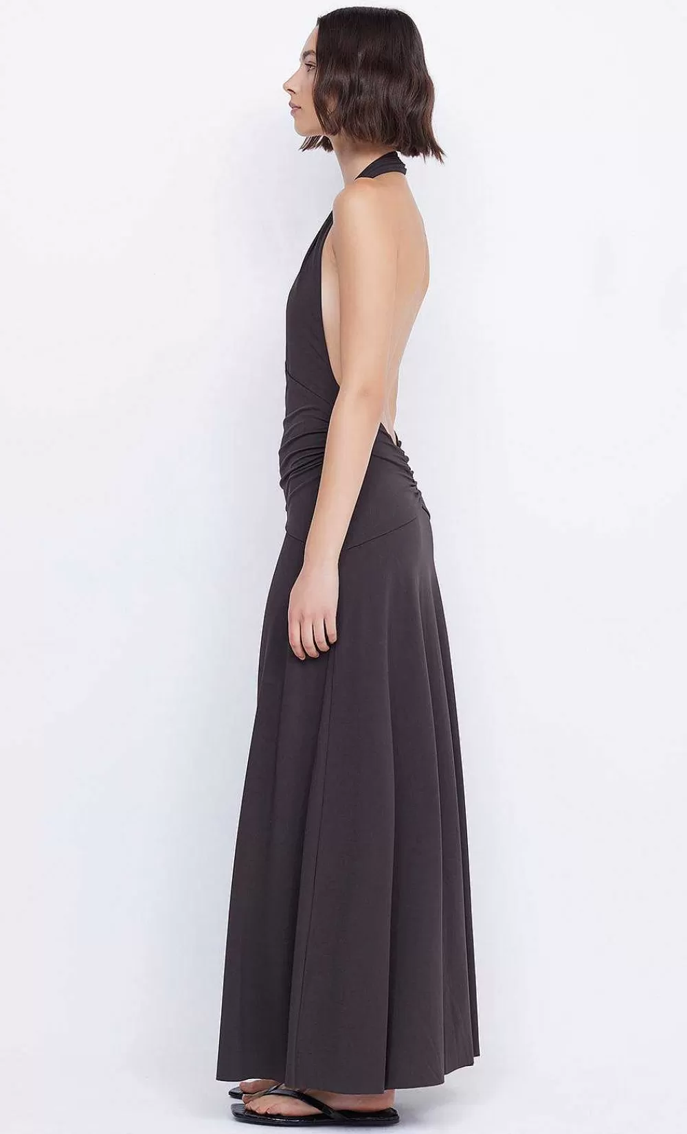 Women BEC + BRIDGE Coming Soon-Blanche Halter Maxi Dress