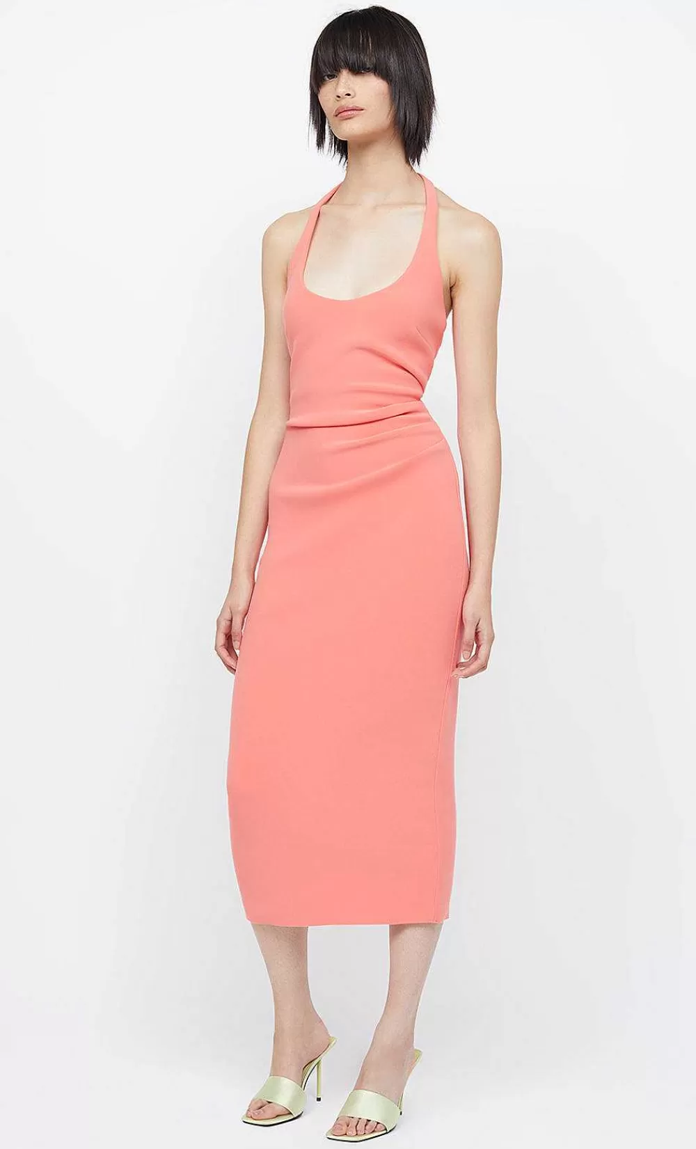 Women BEC + BRIDGE Guests-Cyndie Halter Midi Dress