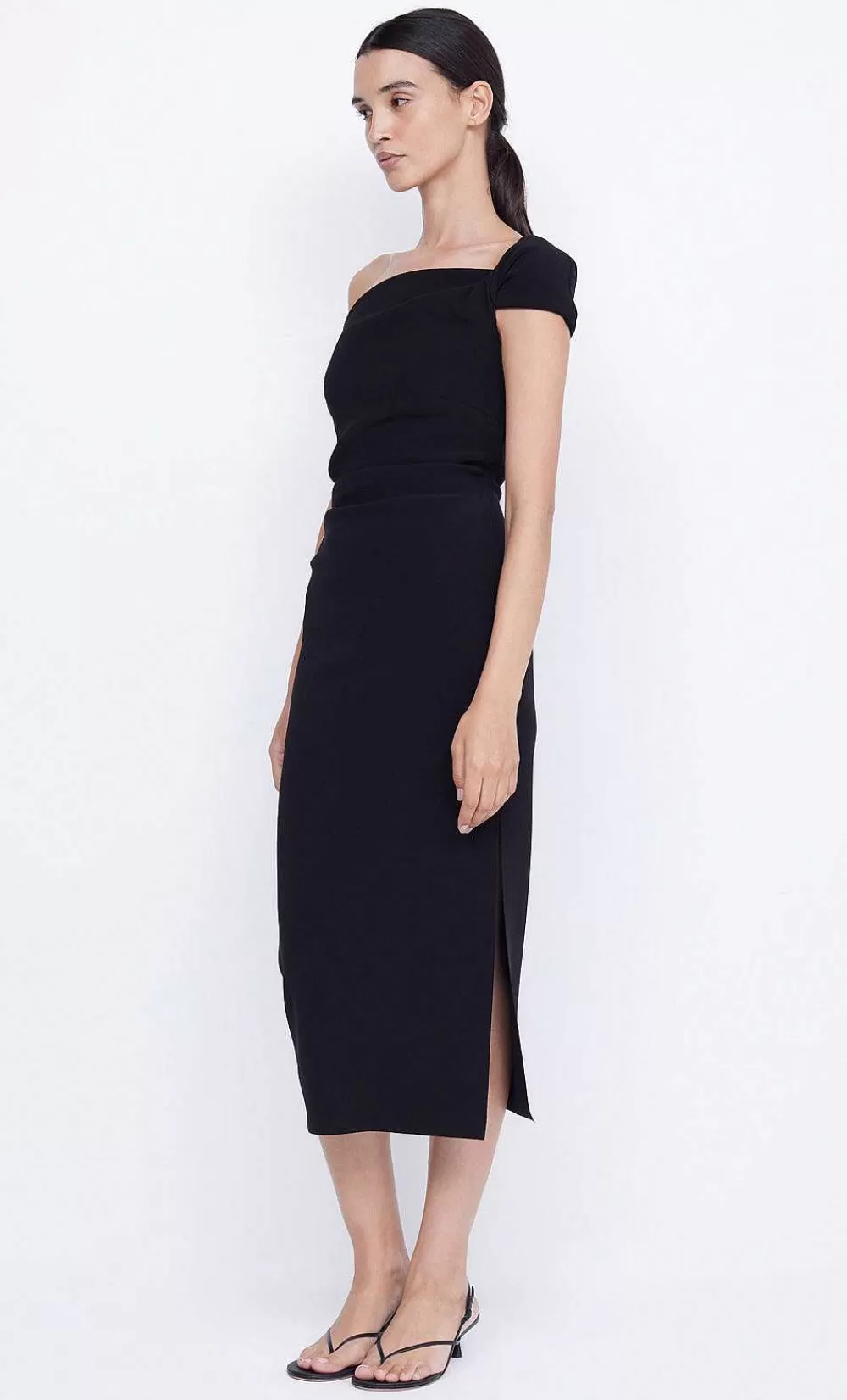 Women BEC + BRIDGE New-Elea Asym Midi Dress