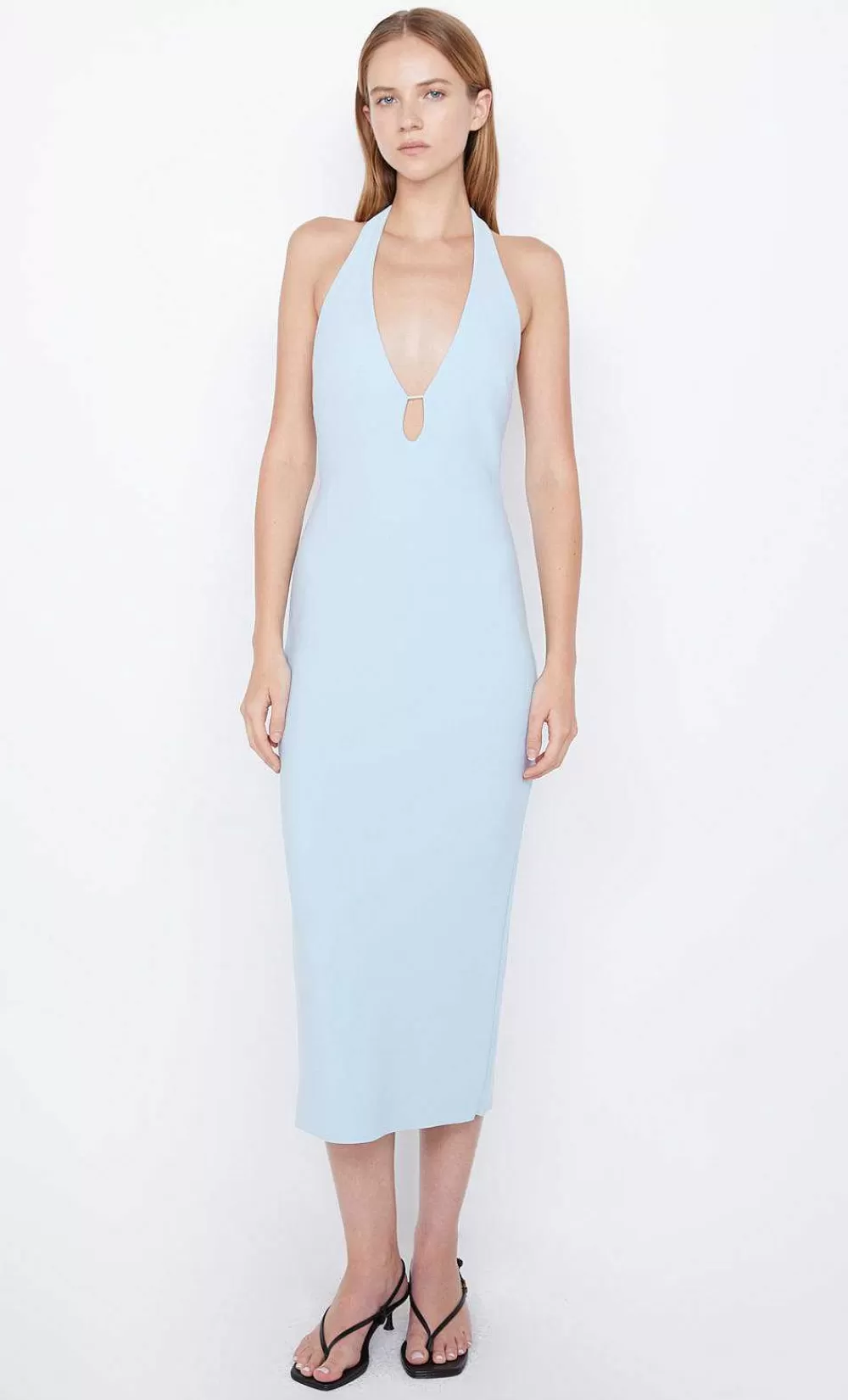 Women BEC + BRIDGE Guests-Elvie Halter Midi Dress