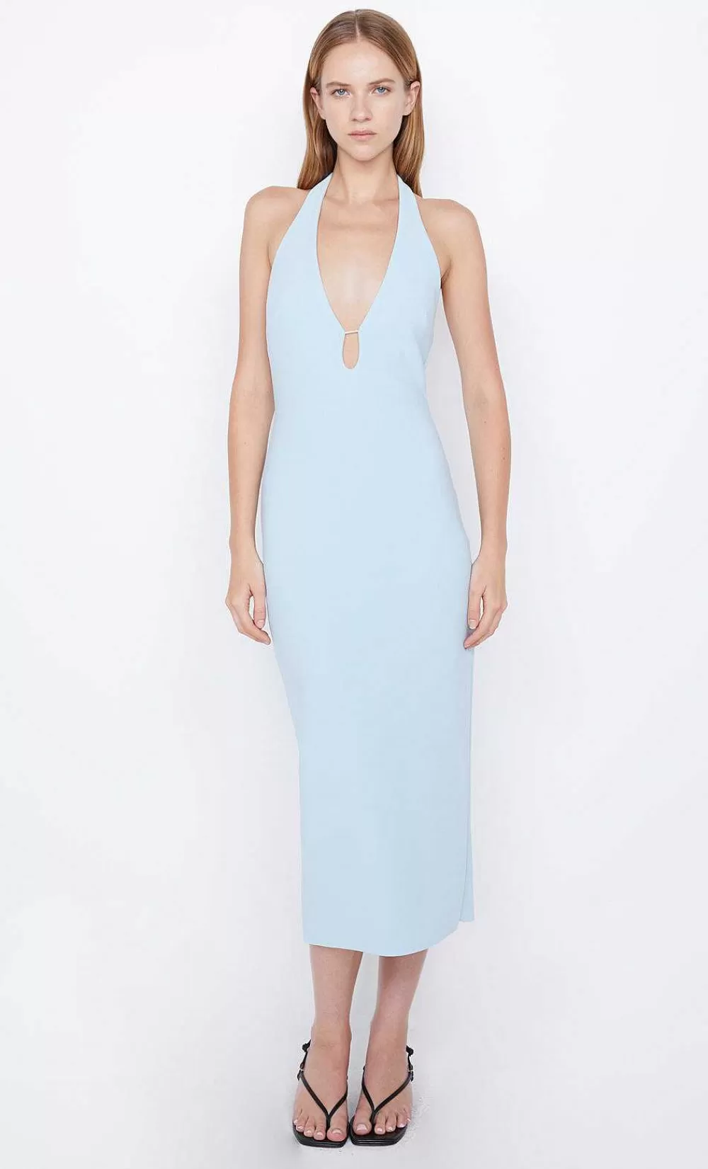 Women BEC + BRIDGE Guests-Elvie Halter Midi Dress