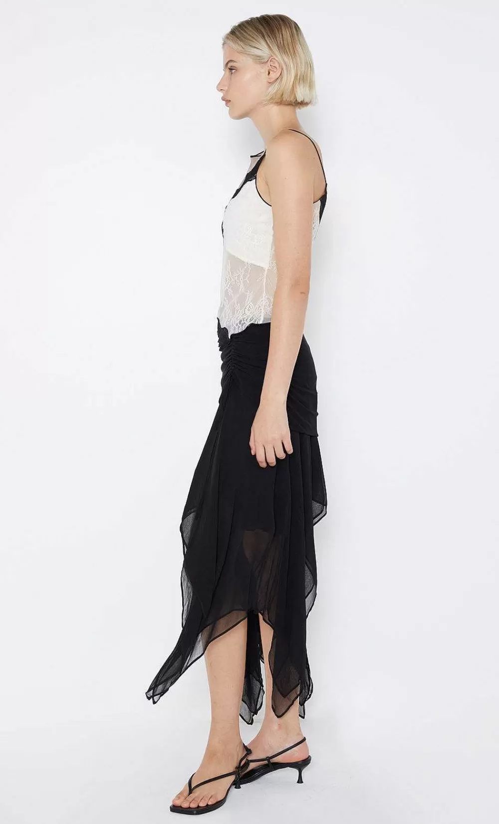 Women BEC + BRIDGE Party-Elzette Asym Midi Skirt