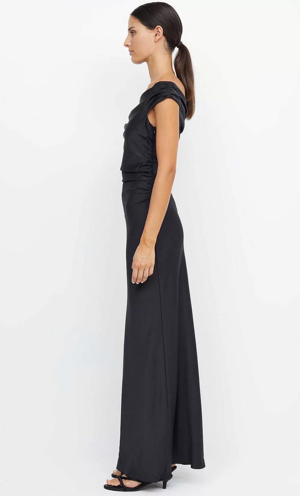 Women BEC + BRIDGE Bridesmaid Dresses-Eternity Off Shoulder Maxi