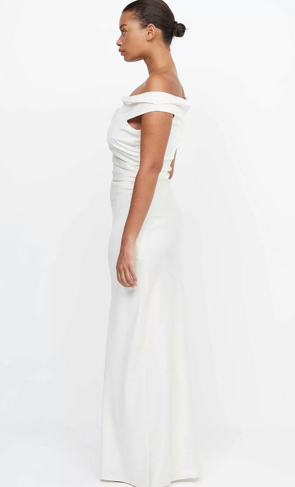 Women BEC + BRIDGE Brides-Eternity Off Shoulder Maxi