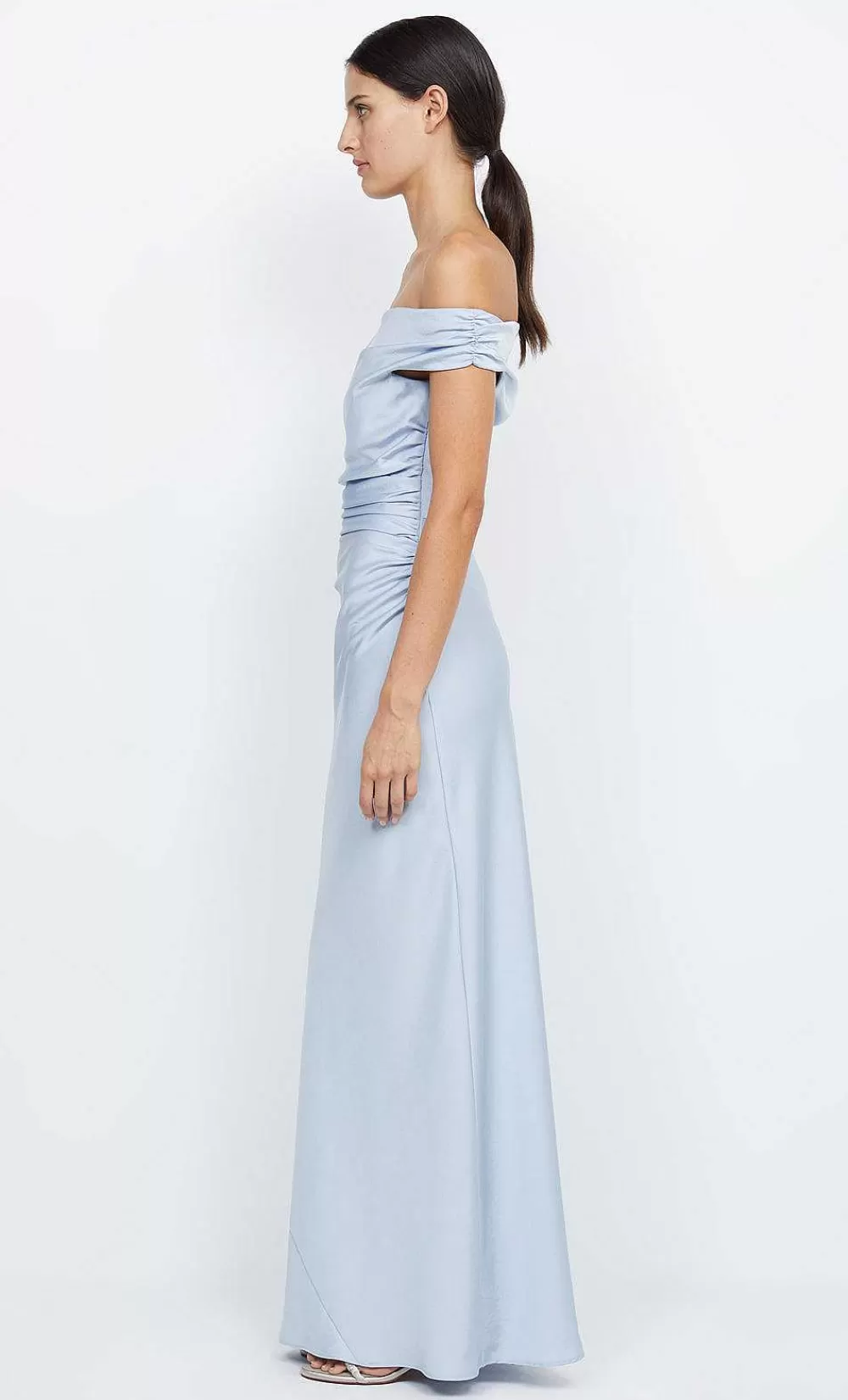 Women BEC + BRIDGE Prom Dresses-Eternity Off Shoulder Maxi