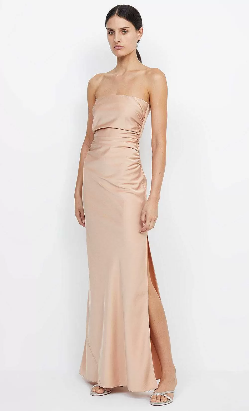 Women BEC + BRIDGE Bridesmaid Dresses-Eternity Strapless Maxi