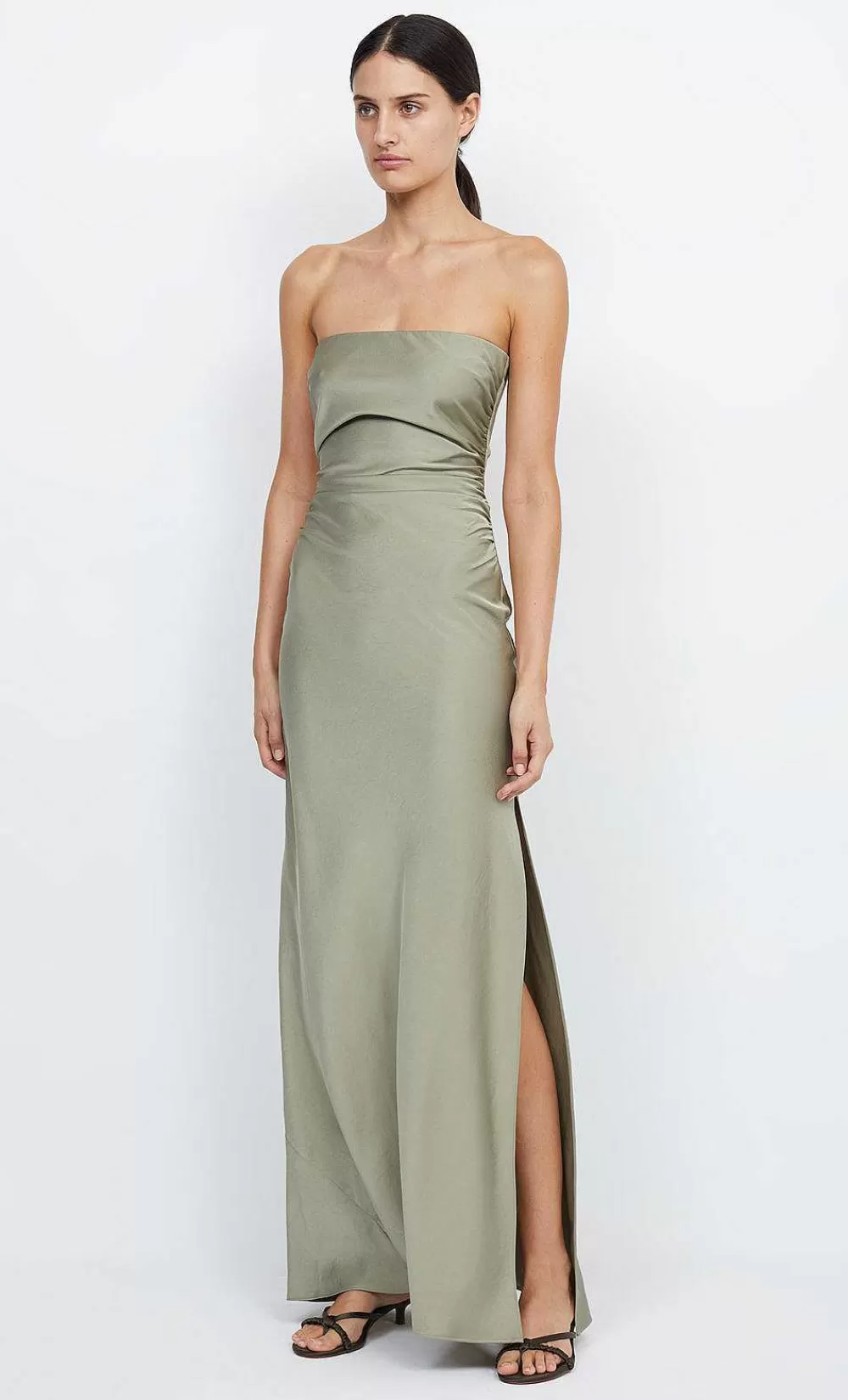 Women BEC + BRIDGE Bridesmaid Dresses-Eternity Strapless Maxi