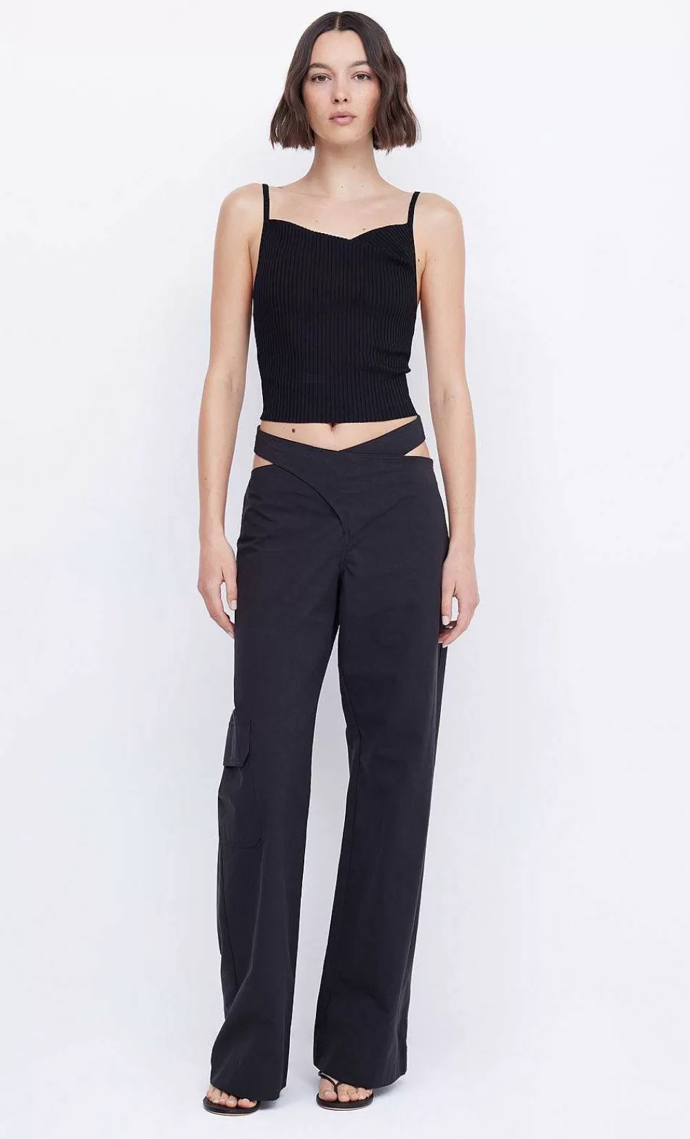 Women BEC + BRIDGE Sleeveless-Gabriel Cropped Tank