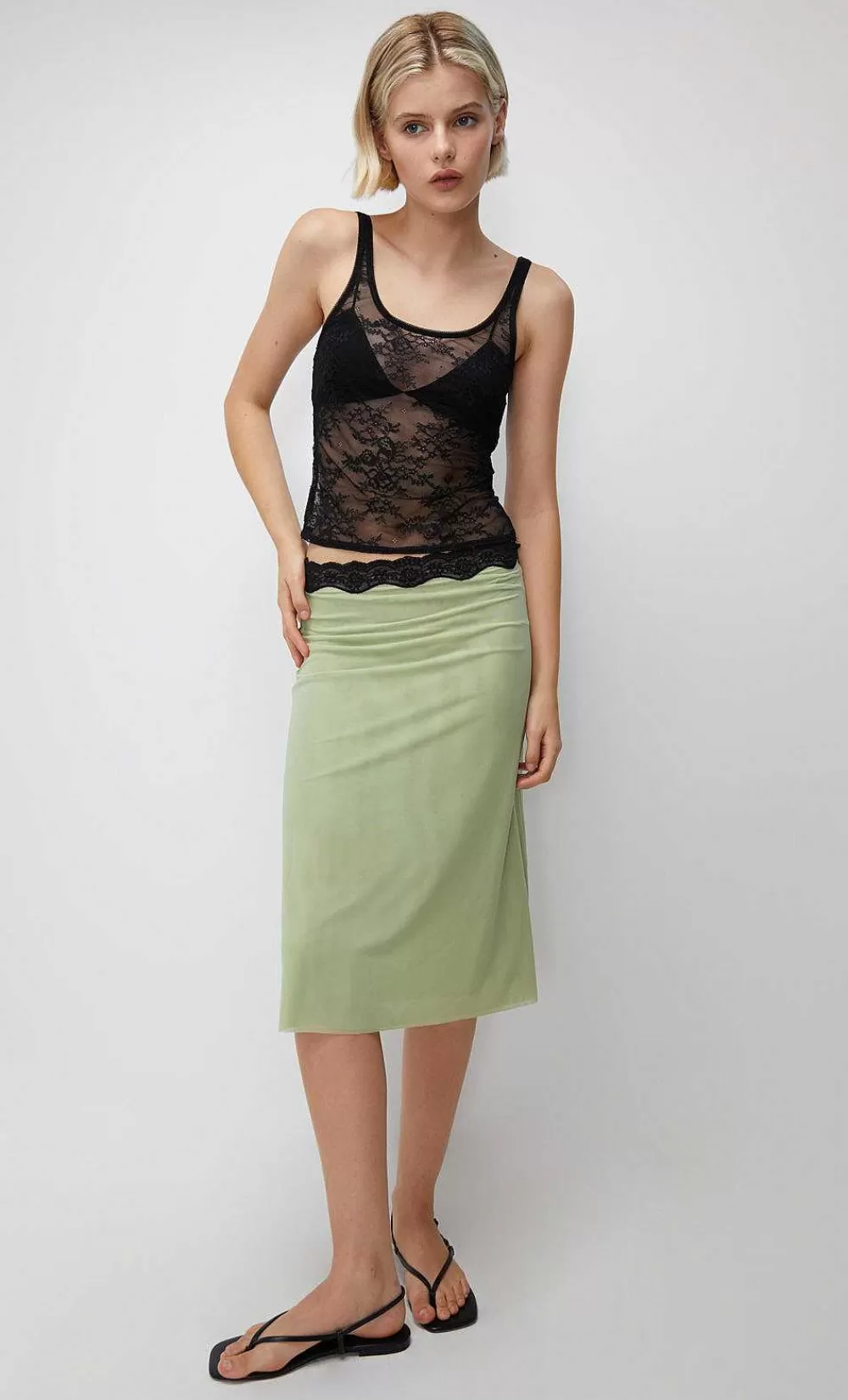 Women BEC + BRIDGE Party-Hacie Midi Skirt