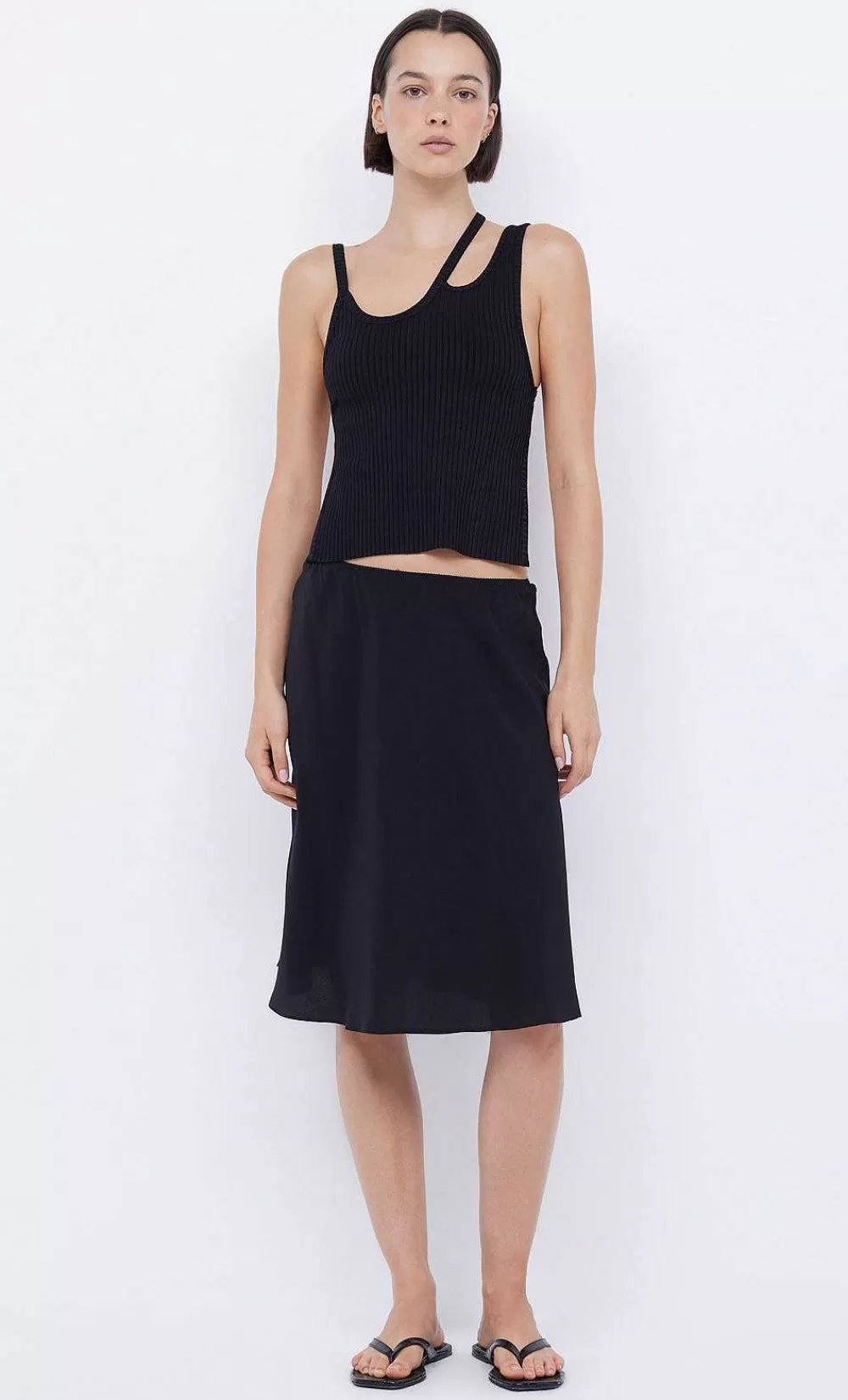 Women BEC + BRIDGE Cropped-Hari Backless Top