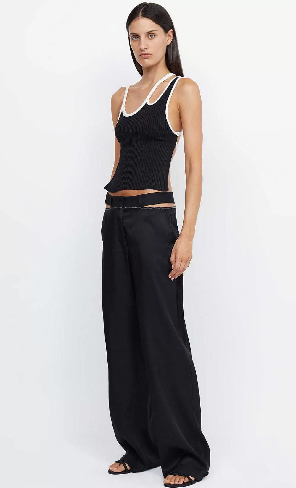 Women BEC + BRIDGE Cropped-Hari Backless Top