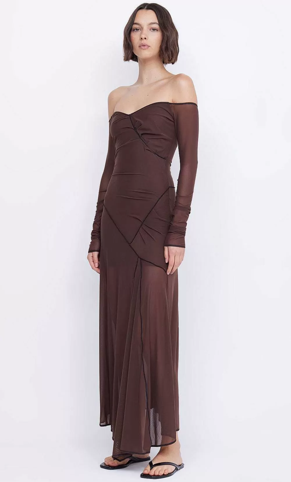 Women BEC + BRIDGE Maxi Dresses-Isadora Long Sleeve Dress