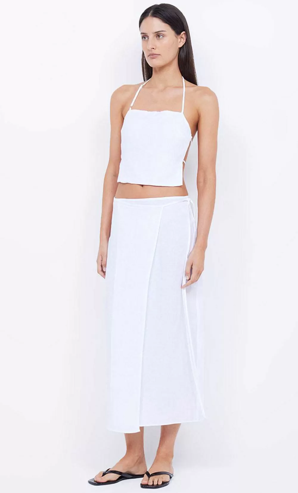 Women BEC + BRIDGE Sale-Jayden Wrap Midi Skirt