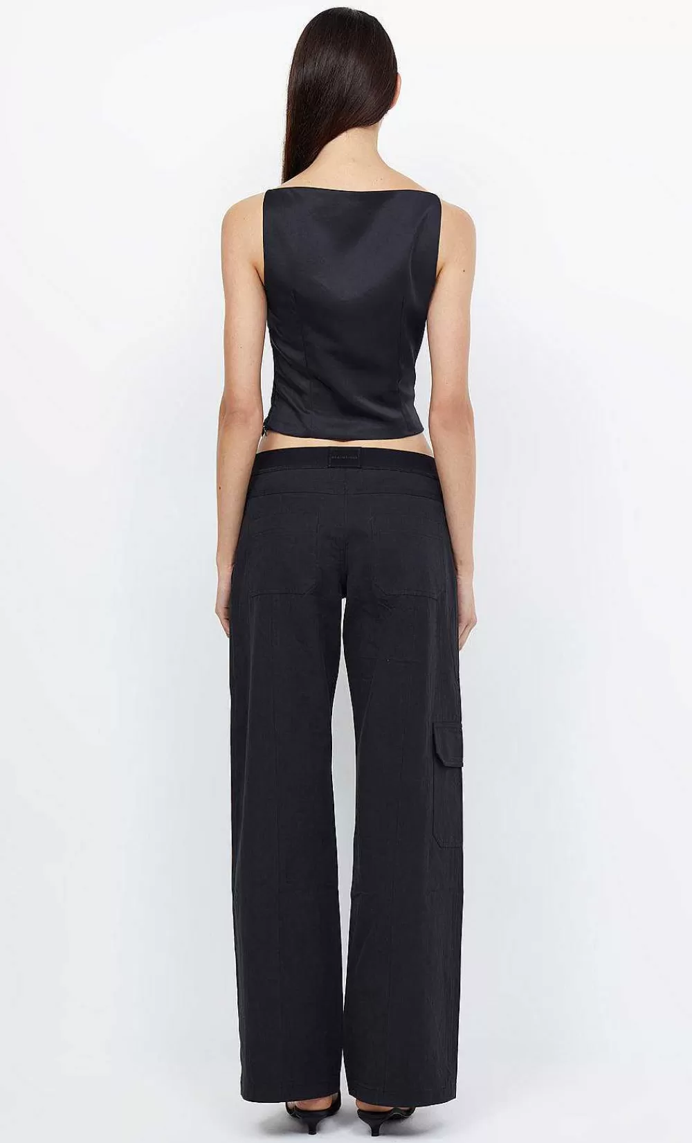 Women BEC + BRIDGE Cropped-Jones Boatneck Top