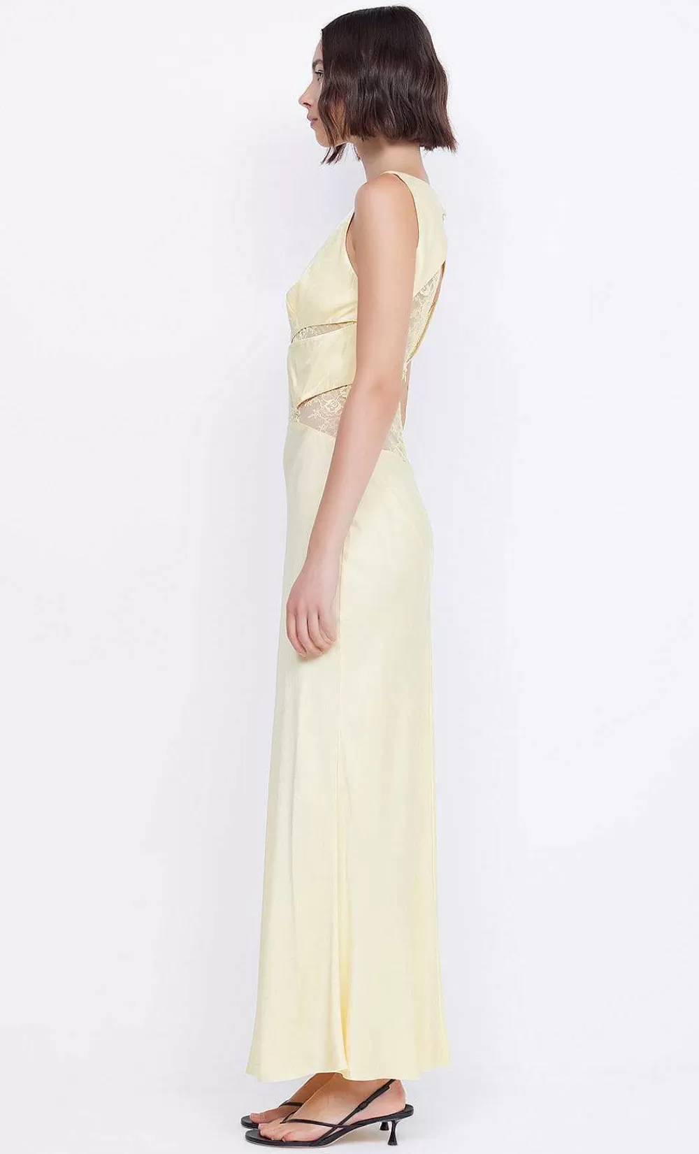 Women BEC + BRIDGE Gowns-Juliette V Neck Maxi Dress