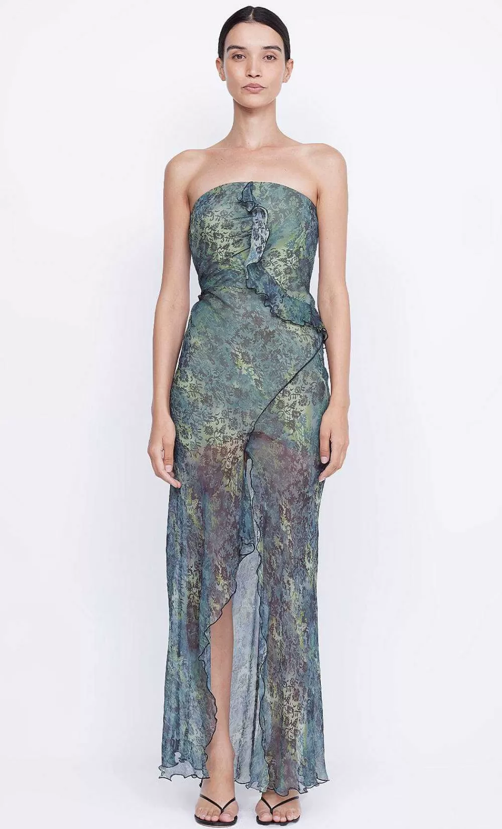 Women BEC + BRIDGE New-Opal Strapless Maxi Dress