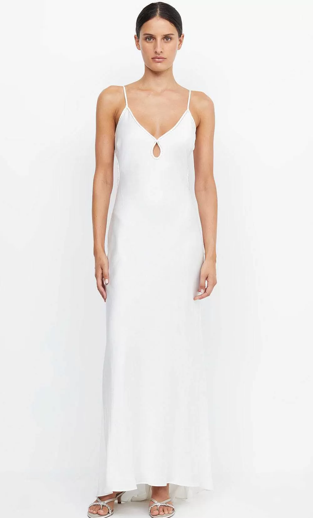 Women BEC + BRIDGE Brides-Paradise Silk Beaded Maxi Dress