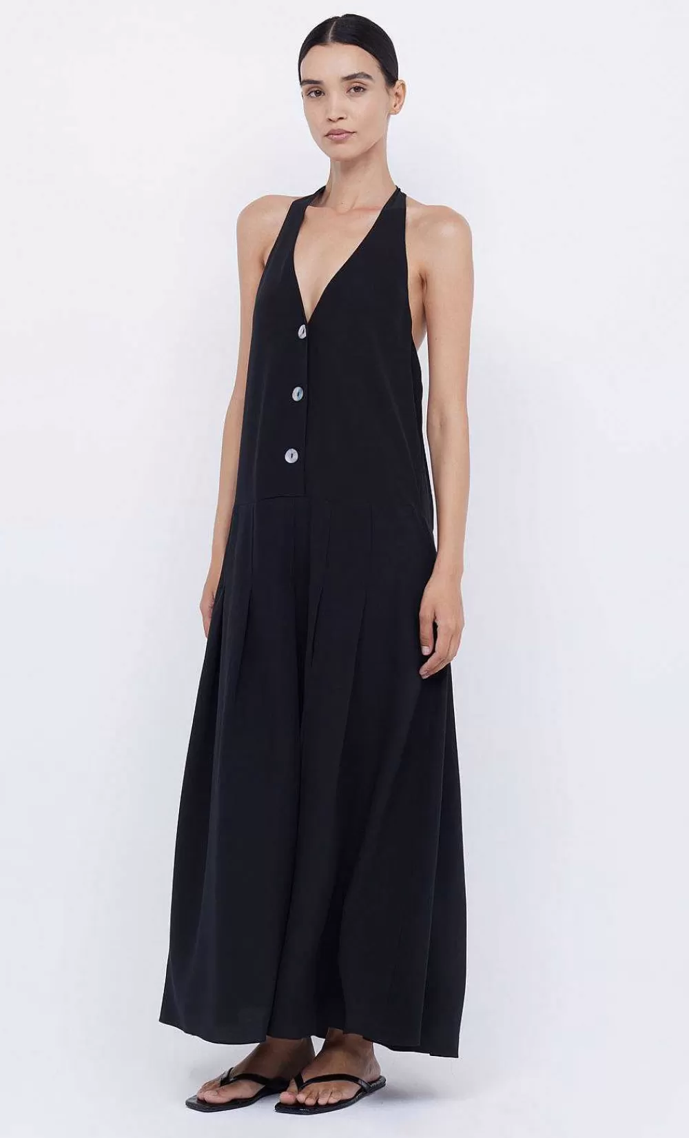 Women BEC + BRIDGE Maxi Dresses-Piper Halter Maxi Dress