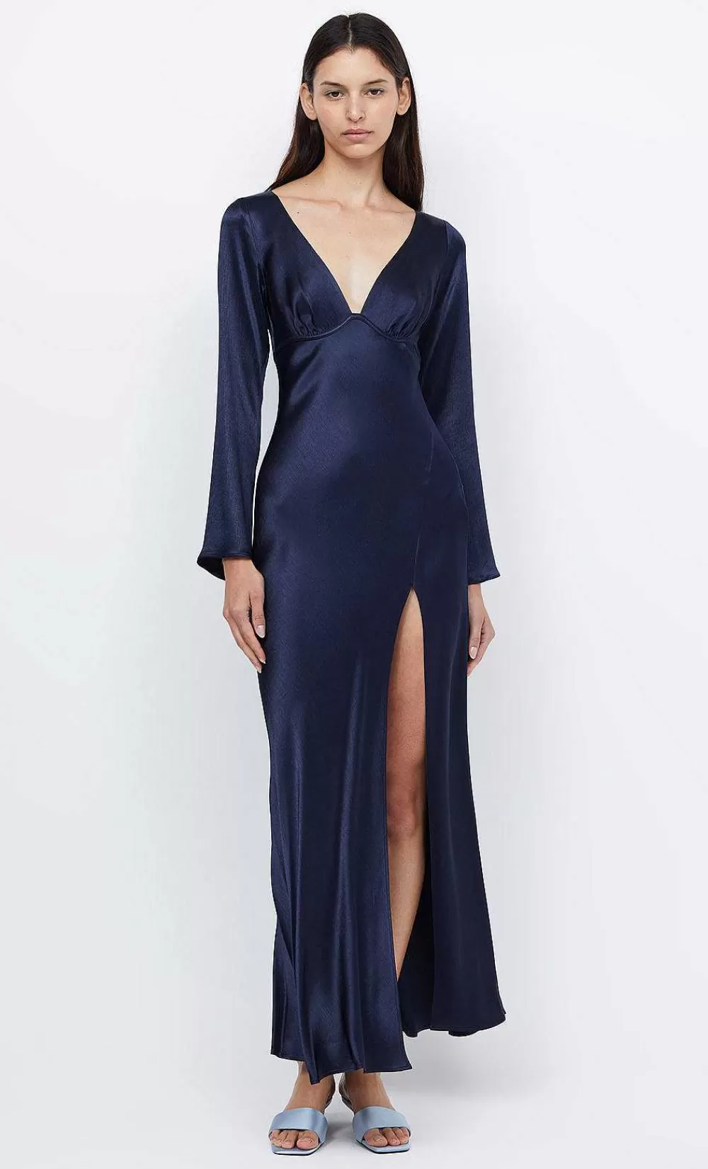 Women BEC + BRIDGE Gowns-Ren Long Sleeve Maxi Dress