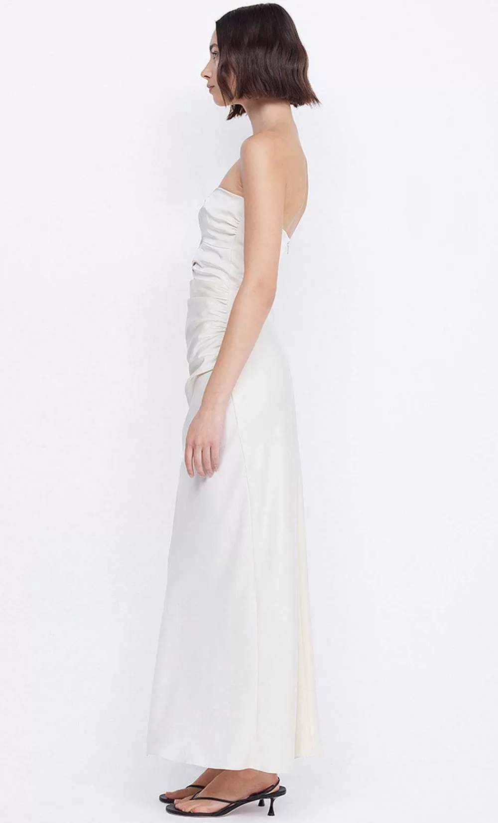 Women BEC + BRIDGE Gowns-Rochelle Twist Strapless Dress