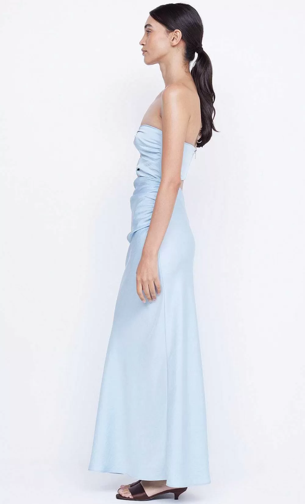 Women BEC + BRIDGE Gowns-Rochelle Twist Strapless Dress