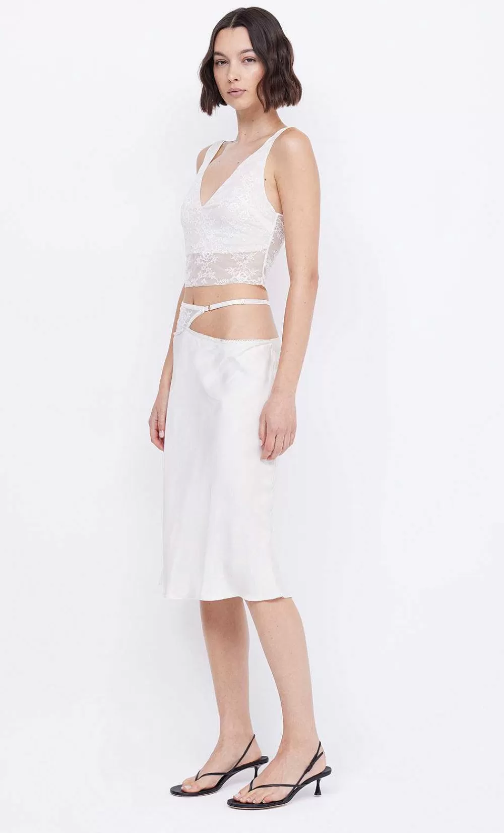 Women BEC + BRIDGE Sleeveless-Santal Cropped Top