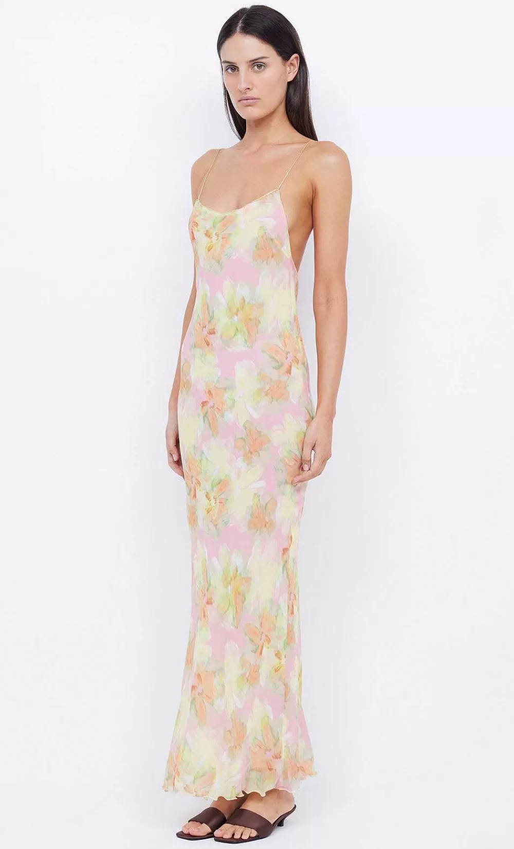 Women BEC + BRIDGE Maxi Dresses-Zephy Print Slip Dress